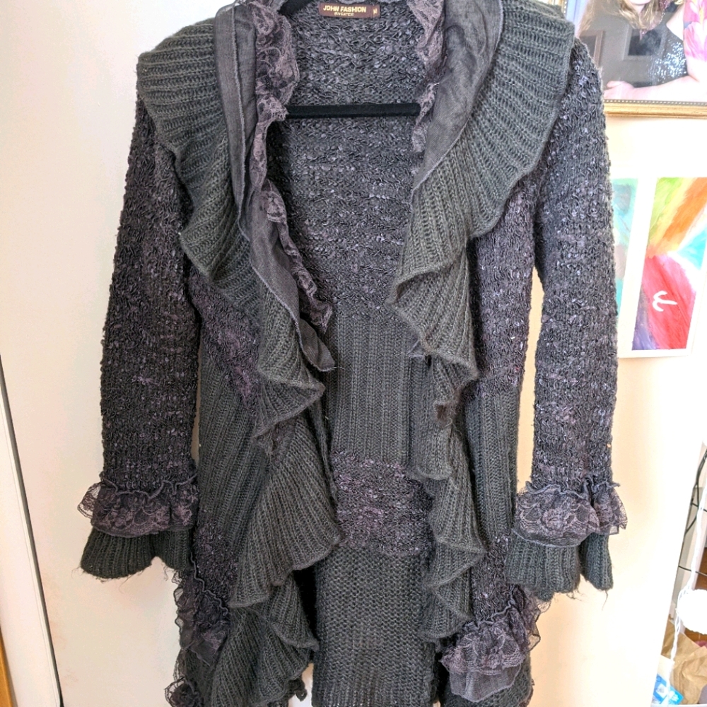 Boho Chic Long Sweater